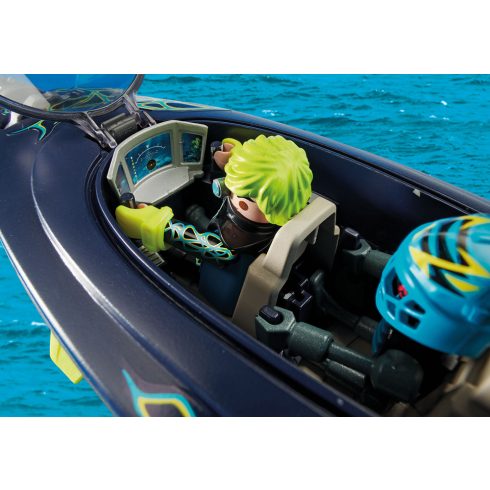 Playmobil 70005 TEAM S.H.A.R.K. Fúró rombolója