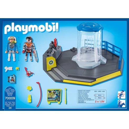 Playmobil 70009 SuperSet Űrrendőrség börtöne