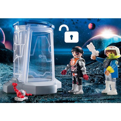 Playmobil 70009 SuperSet Űrrendőrség börtöne