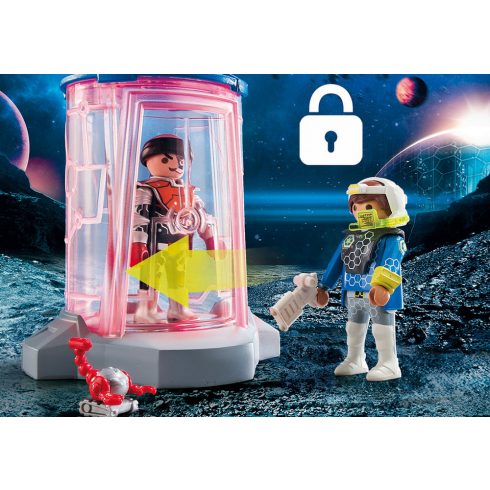 Playmobil 70009 SuperSet Űrrendőrség börtöne