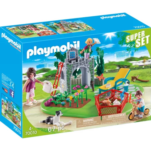 Playmobil 70010 SuperSet Családi kert