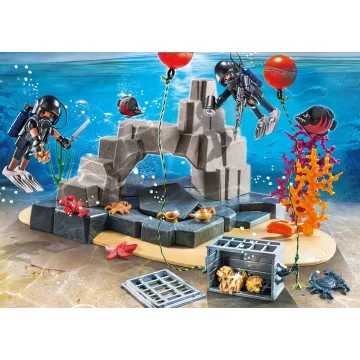   Playmobil 70011 SuperSet Speciális egység búvárai bevetésen