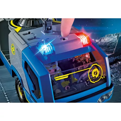 Playmobil 70018 Űrrendőrség rendőrautója