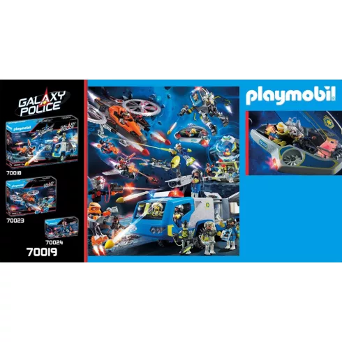 Playmobil 70019 Űrrendőrség repülőgépe