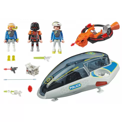 Playmobil 70019 Űrrendőrség repülőgépe