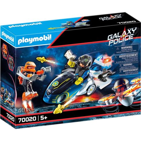 Playmobil 70020 Űrrendőrség rendőrmotorja