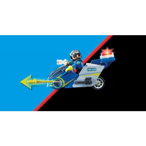 Playmobil 70020 Űrrendőrség rendőrmotorja
