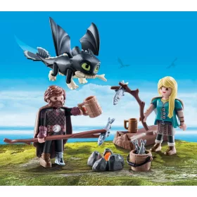 Playmobil 70040 Hablaty és Astrid bébisárkánnyal