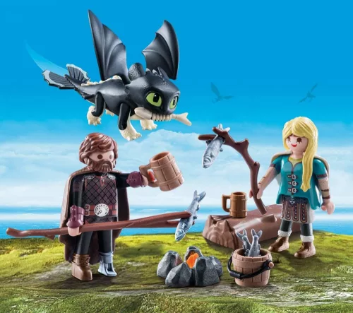 Playmobil 70040 Hablaty és Astrid bébisárkánnyal