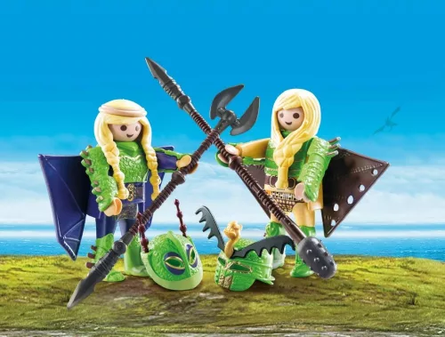 Playmobil 70042 Fafej és Kőfej szárnyas ruhában