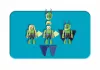Playmobil 70042 Fafej és Kőfej szárnyas ruhában
