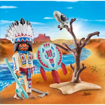 Playmobil 70062 Indián törzsfőnök