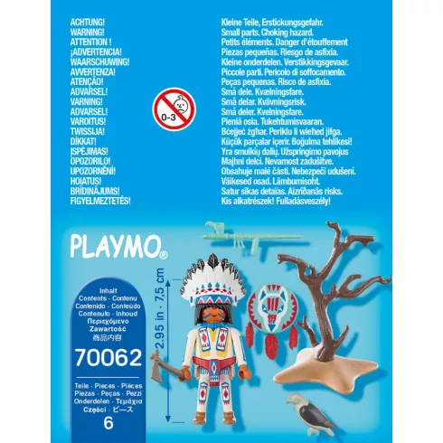 Playmobil 70062 Indián törzsfőnök
