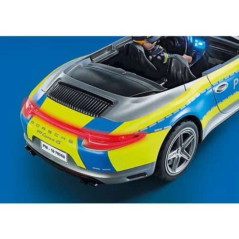 Playmobil 70066 Porsche 911 Carrera 4S rendőrautó fénnyel és hanggal