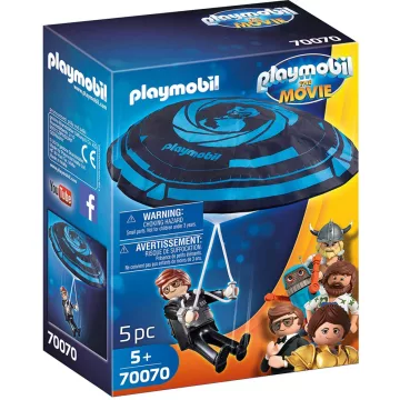 Playmobil 70070 Rex Dasher ejtőernyővel érkezik