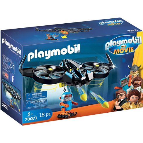 Playmobil 70071 Robotitron és Dr. Drón