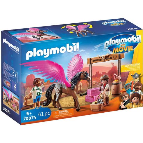 Playmobil 70074 Marla, Del és a szárnyas ló