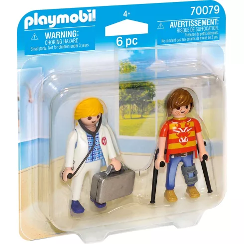 Playmobil 70079 Orvos és beteg