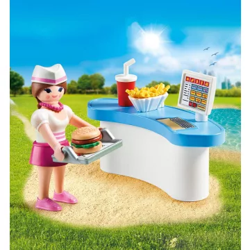   Playmobil 70084 Pincérnő pénztárgéppel húsvéti tojásban