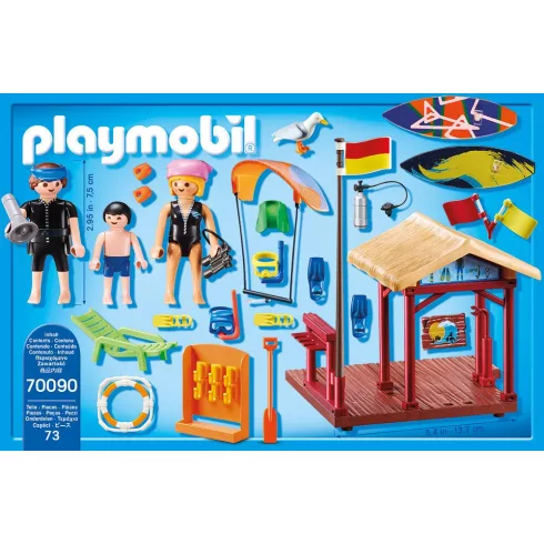 Playmobil 70090 Vízisport iskola
