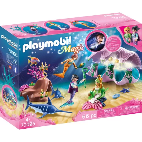 Playmobil 70095 Gyöngykagyló éjszakai fény
