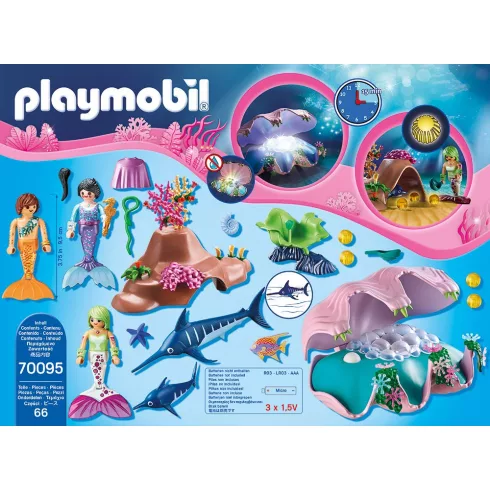 Playmobil 70095 Gyöngykagyló éjszakai fény