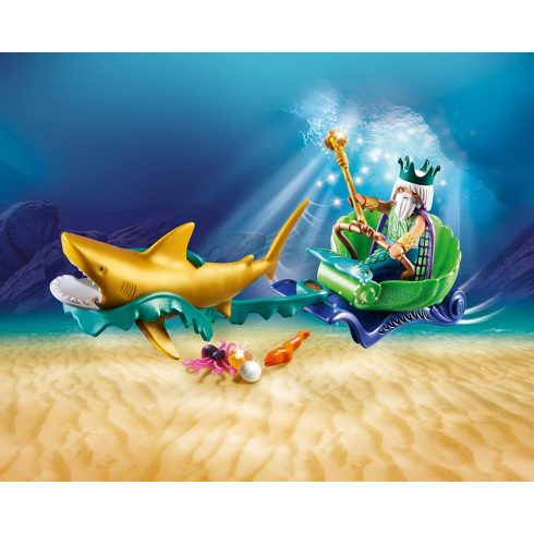 Playmobil 70097 A tenger királya cápahintóval