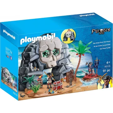 Playmobil 70113 Hordozható kalóz koponyasziget
