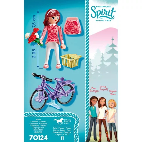 Playmobil 70124 Spirit - Maricela biciklizik
