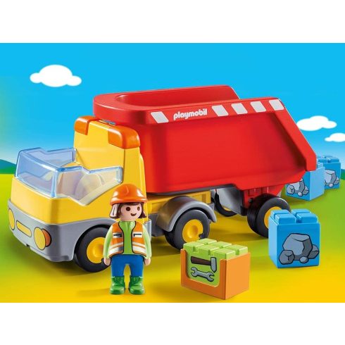 Playmobil 70126 1.2.3 Billenős teherkocsi
