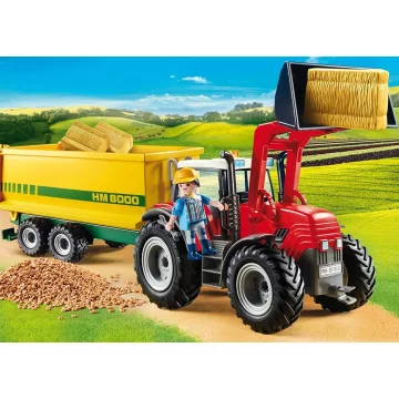 Playmobil 70131 Traktor utánfutóval