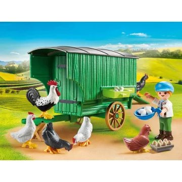 Playmobil 70138 Mobil tyúkól
