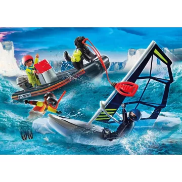   Playmobil 70141 Vízimentők - Sarkvidéki mentés csónakkal