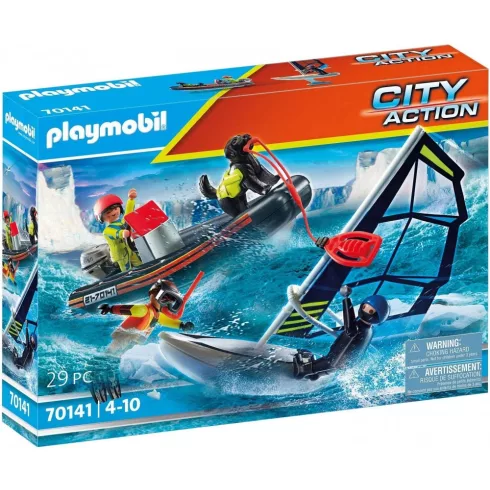 Playmobil 70141 Vízimentők - Sarkvidéki mentés csónakkal