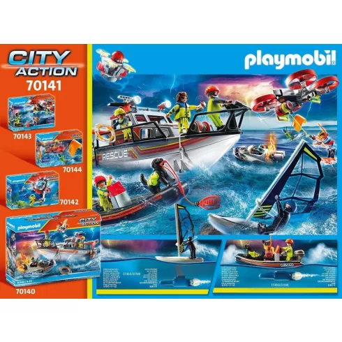 Playmobil 70141 Vízimentők - Sarkvidéki mentés csónakkal