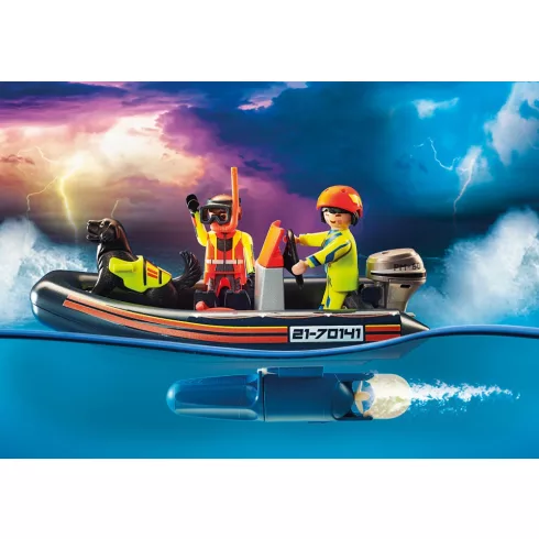 Playmobil 70141 Vízimentők - Sarkvidéki mentés csónakkal