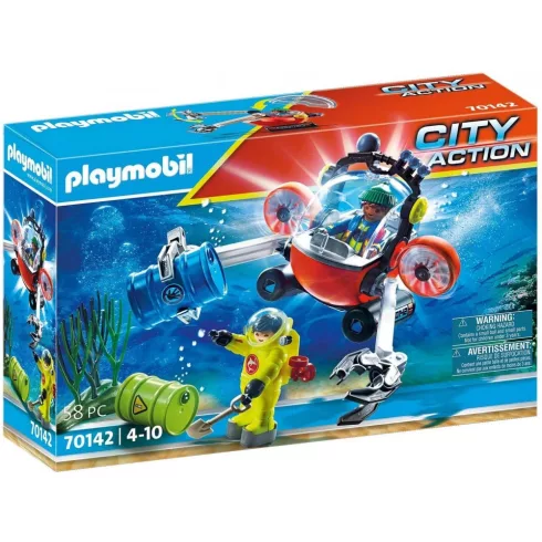 Playmobil 70142 Vízimentők - Mentés tengeralattjáróval