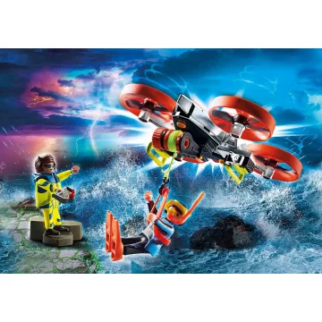 Playmobil 70143 Vízimentők - Mentődrón