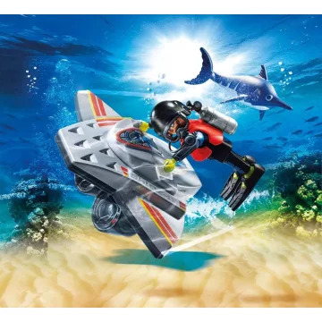   Playmobil 70145 Vízimentők - Búvárkodás búvárrobogóval