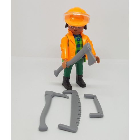 Playmobil 70148 Favágó zsákbamacska figura 20. sorozat (fiúknak)
