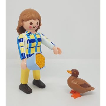   Playmobil 70149 Kacsaetető lány zsákbamacska figura 20. sorozat (lányoknak)