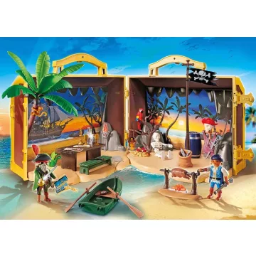   Playmobil 70150 Hordozható kalózsziget (csomagolássérült)