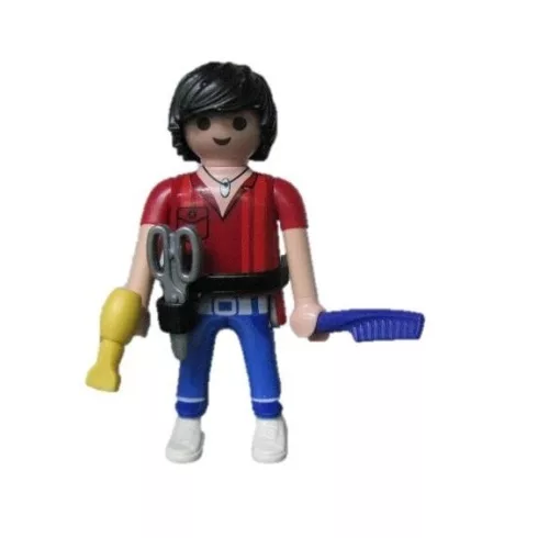 Playmobil 70159 Fodrász zsákbamacska figura 16. sorozat (fiúknak)
