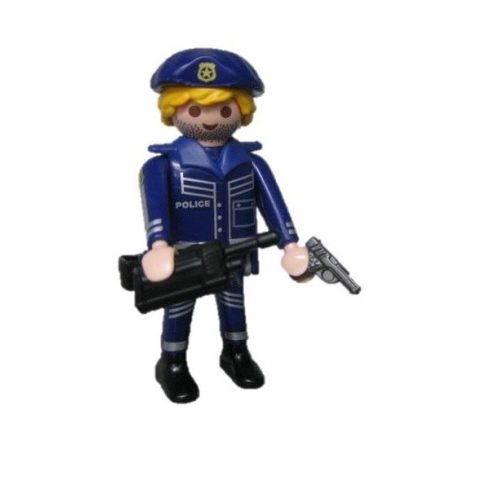 Playmobil 70159 Rendőr zsákbamacska figura 16. sorozat (fiúknak)