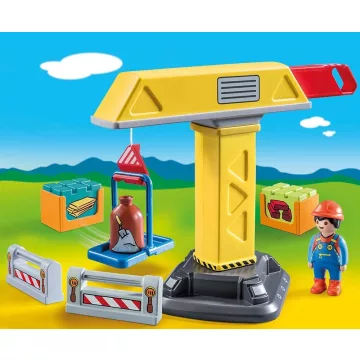 Playmobil 70165 1.2.3 Építési daru