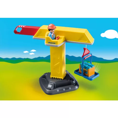 Playmobil 70165 1.2.3 Építési daru