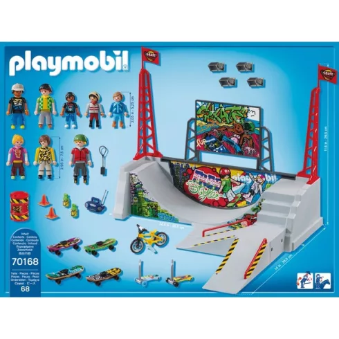 Playmobil 70168 Gördeszka pálya
