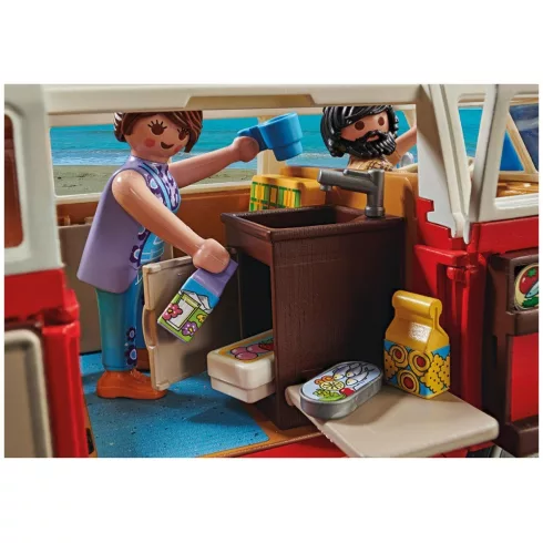 Playmobil 70176 VW Volkswagen T1 lakóautó, kisbusz