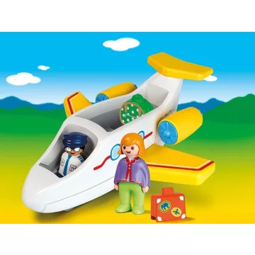 Playmobil 70185 1.2.3 Utasszállító kisrepülőgép