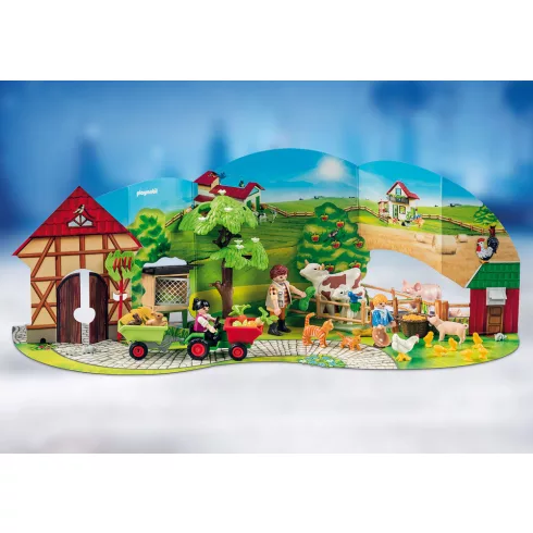 Playmobil 70189 Karácsony - Adventi kalendárium, naptár - A tanyán